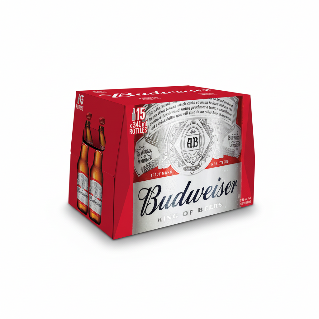 Budweiser 15 Pack Bottles – South Park Liquor