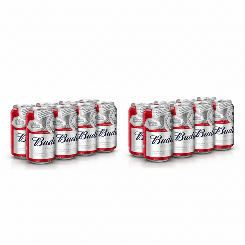 BUDWEISER 16 CANETTES
