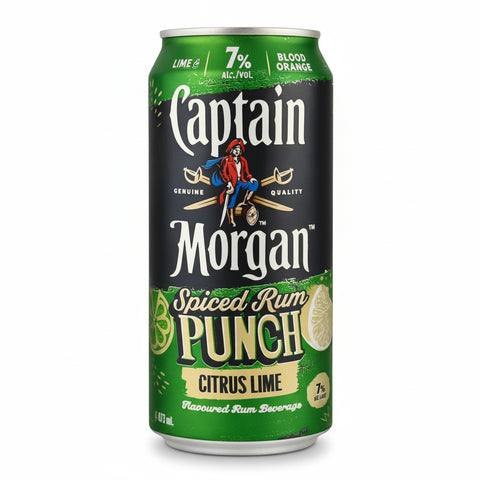 Captain Morgan Spiced Rum Punch Citrus 6 Pack Cans