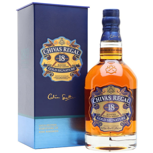 Chivas Regal Gold Signature 18 Year Old Blended Scotch Whisky 750