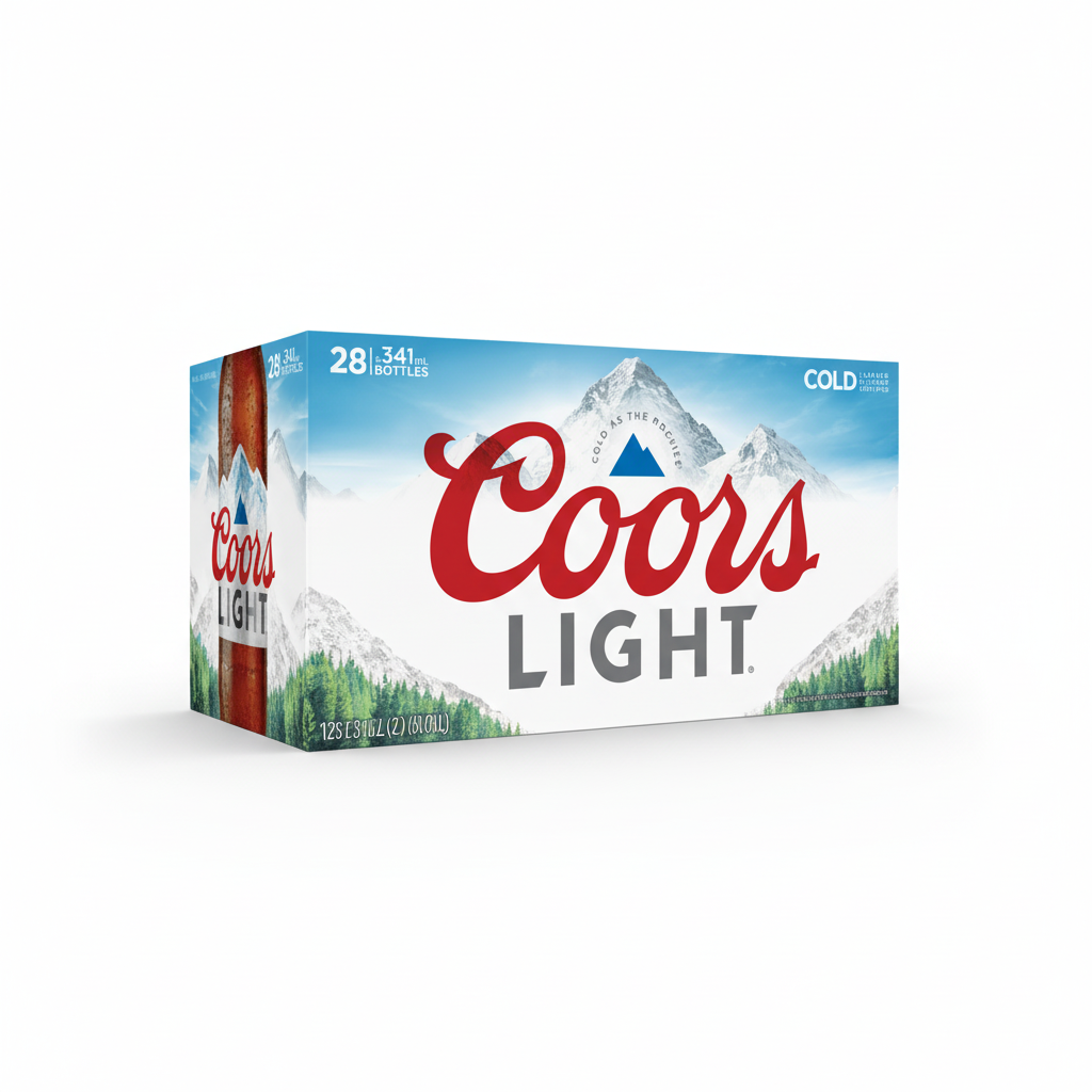 Coors Light 28 Pack Bottles – South Park Liquor