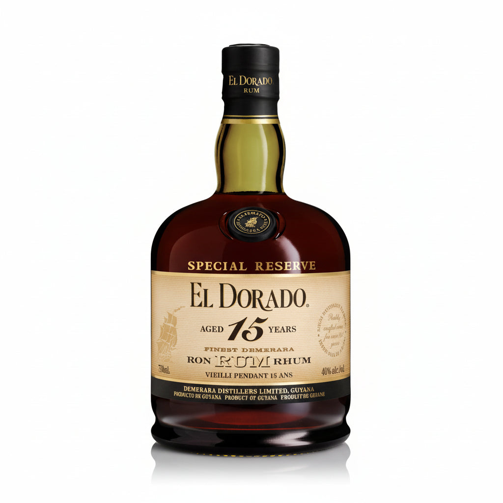 El Dorado 15年 スペシャルリザーブ 700ml(箱無し) El Dorado Special Reserve 15 Year Old Rum 750 mL – South Park Liquor