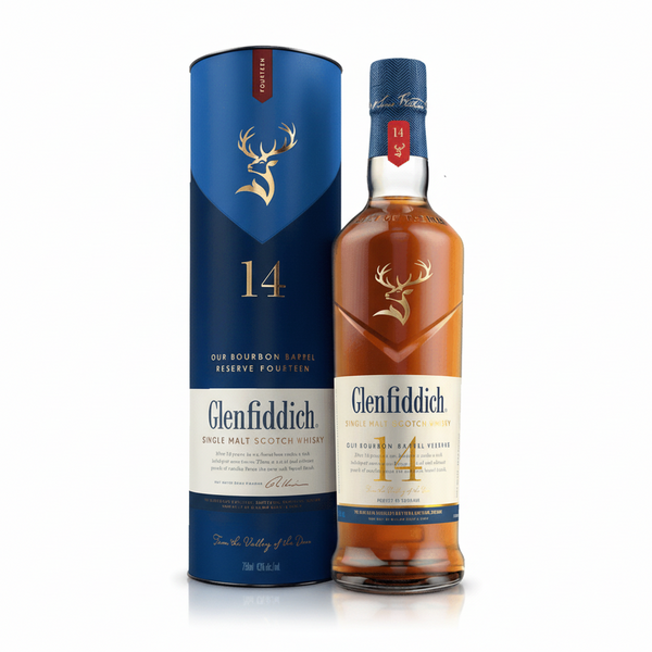 Glenfiddich 14 Year Old Bourbon Barrel Reserve Single Malt 750 mL