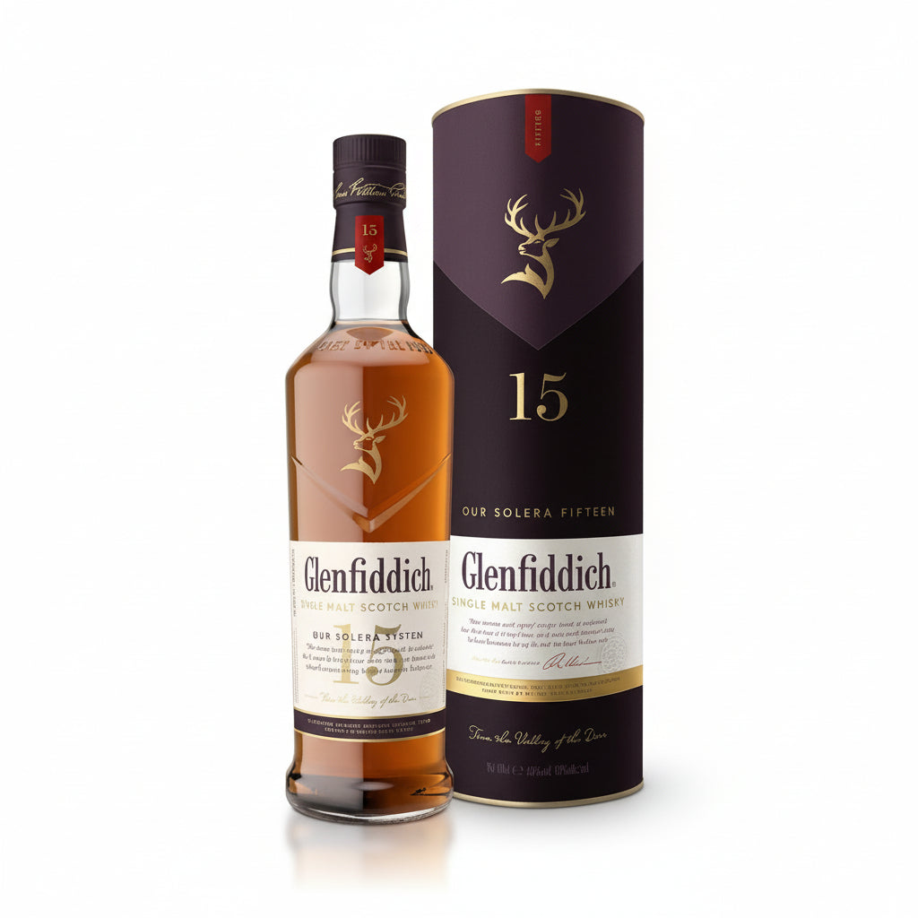 ウイスキー  15 Years Old Whisky 750ml Glenfiddich 15 Year Old Single Malt Scotch Whisky 750 mL – South