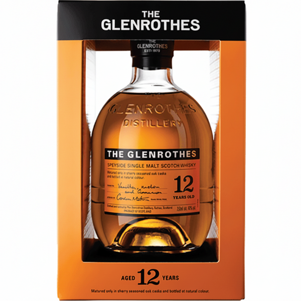 Glenrothes 12 Year Old Speyside Single Malt Scotch Whisky 750 mL