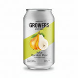 Growers Juicy Bartlett Pear Cider 6 Pack Cans