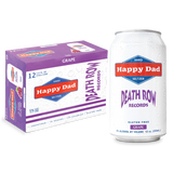 Happy Dad Hard Seltzer Raisin, paquet de 12 canettes