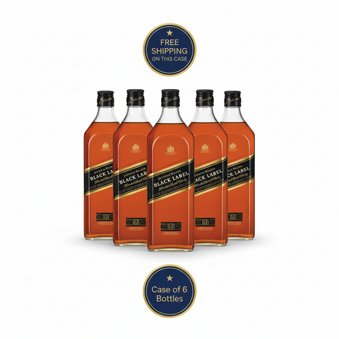 Johnnie Walker Black Label Scotch Whisky 1750 mL | Case of 6