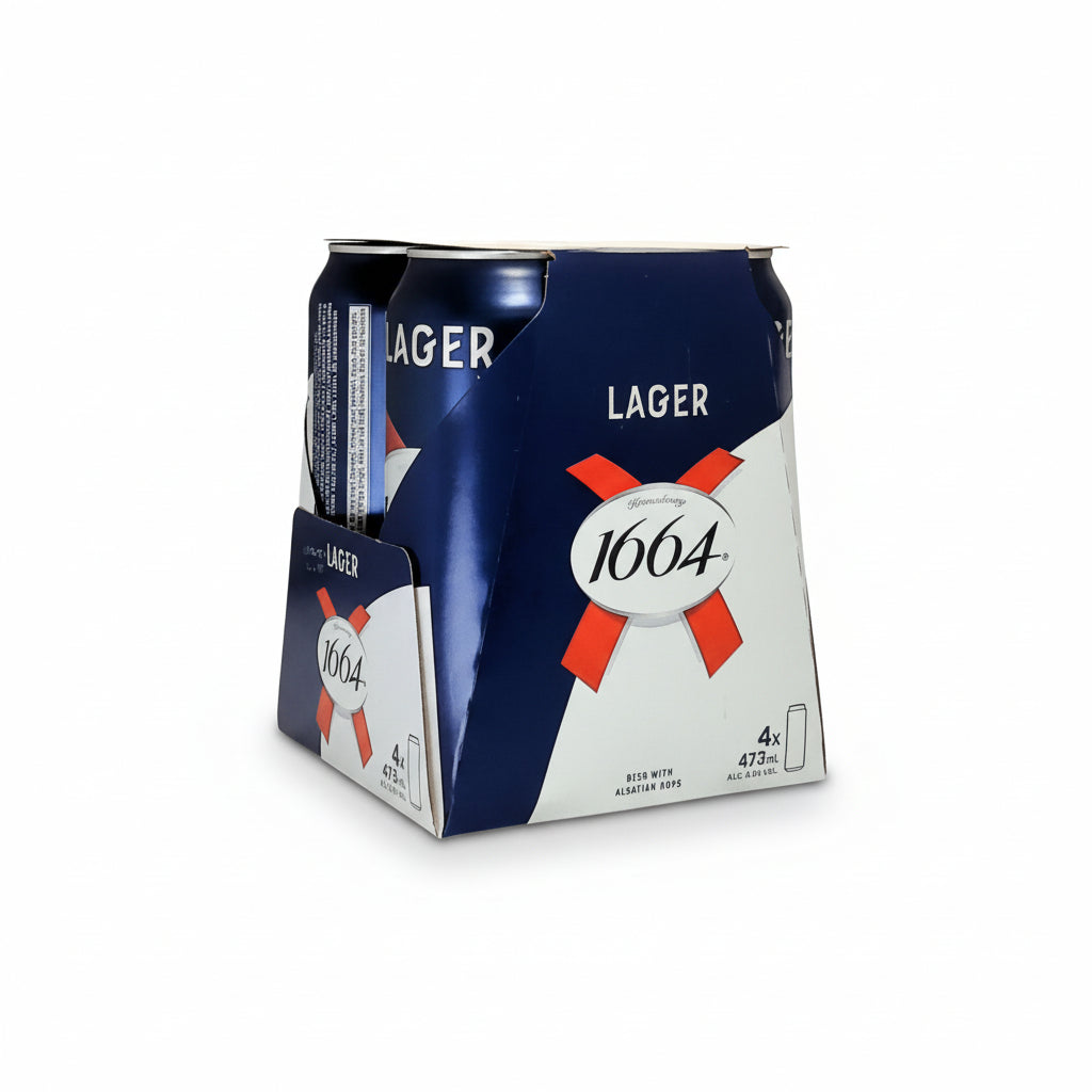Kronenbourg 1664 Lager 4 Pack Cans – South Park Liquor