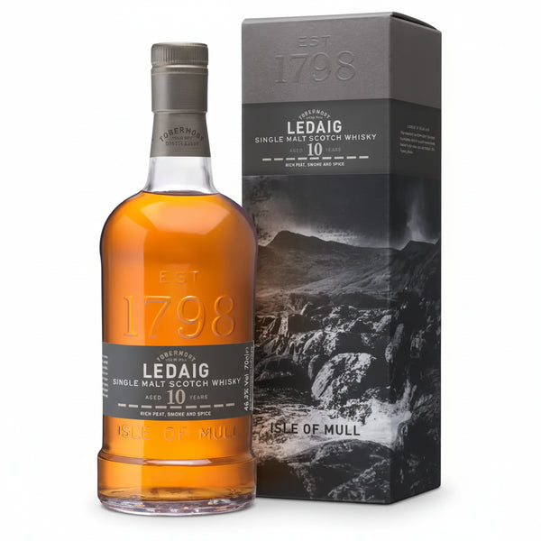 Ledaig 10 Year Old Single Malt Scotch Whisky 750 mL – South Park