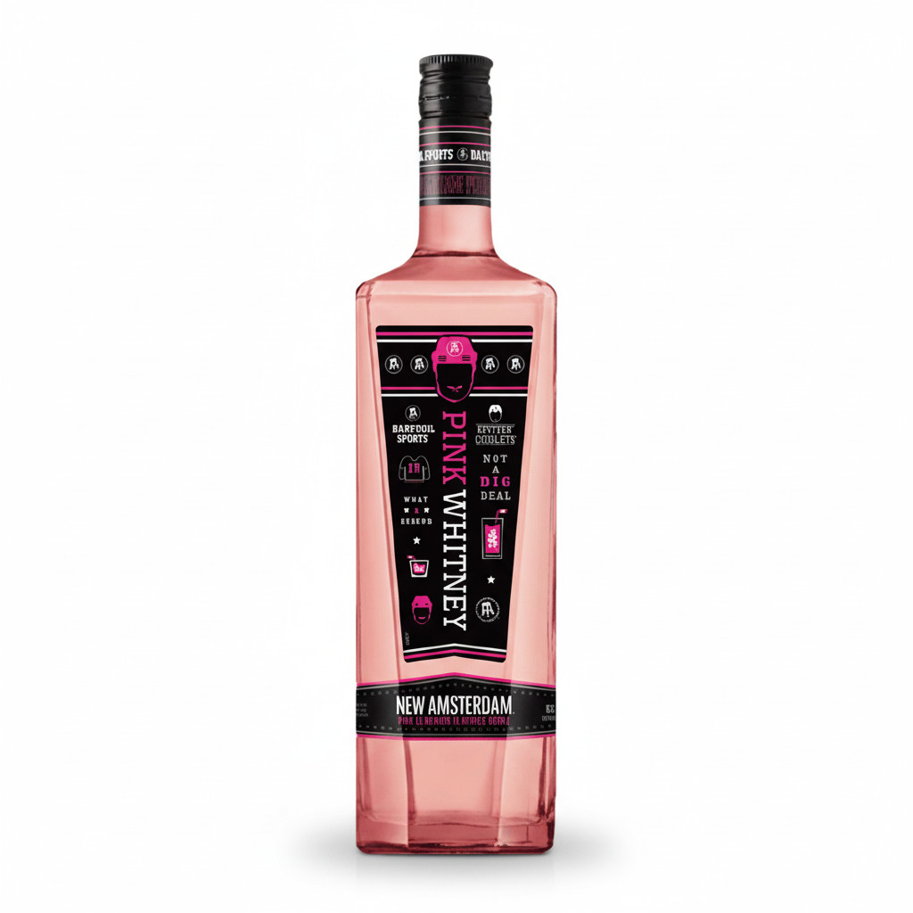 NEW AMSTERDAM - NEW AMSTERDAM PINK WHITNEY VODKA - 750ML