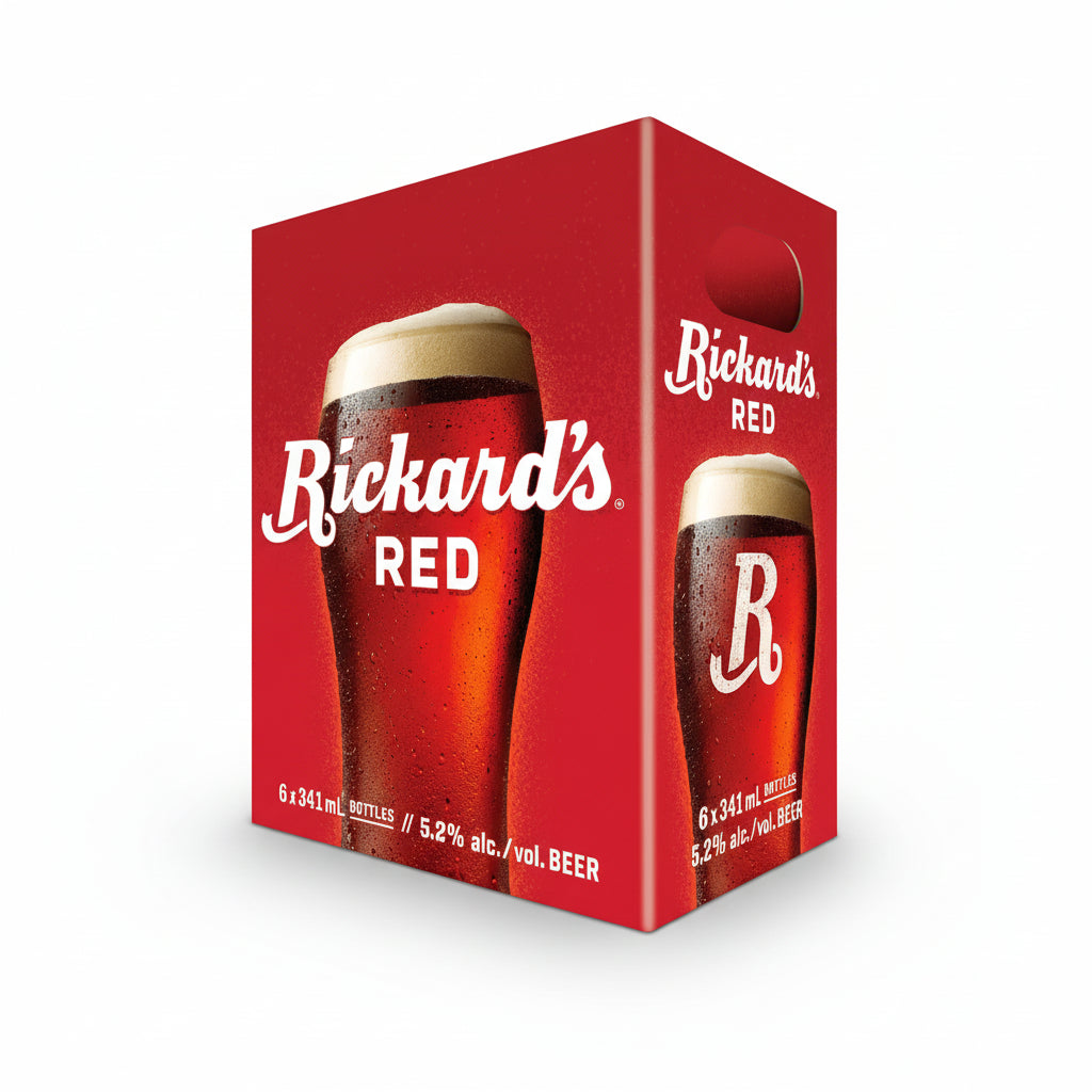 Rickards Red 6 Pack Bottles – South Park Liquor