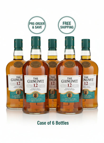 The Glenlivet 12 Year Old Single Malt Scotch Whisky 1750 mL