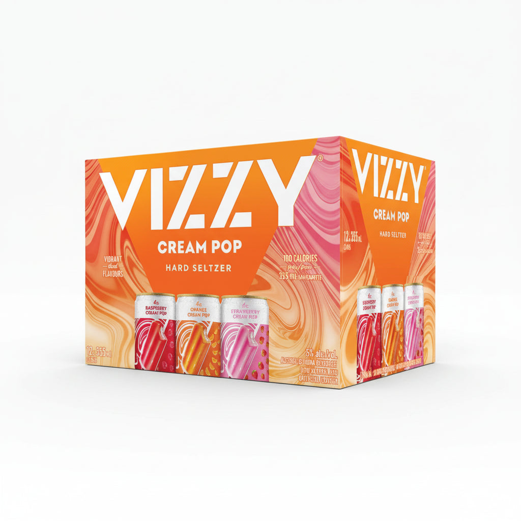 Vizzy Cream Pop Mixer 12 Pack Cans – South Park Liquor