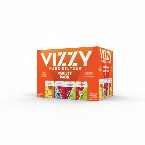 VIZZY HARD SELTZER EXOTIC TWIST 12 CANS