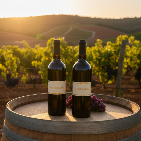 Australian red wine collection featuring premium wines from Australia including Shiraz and Cabernet Sauvignon available to buy online with delivery across Canada.