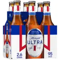 Michelob Ultra 6 Pack Bottles