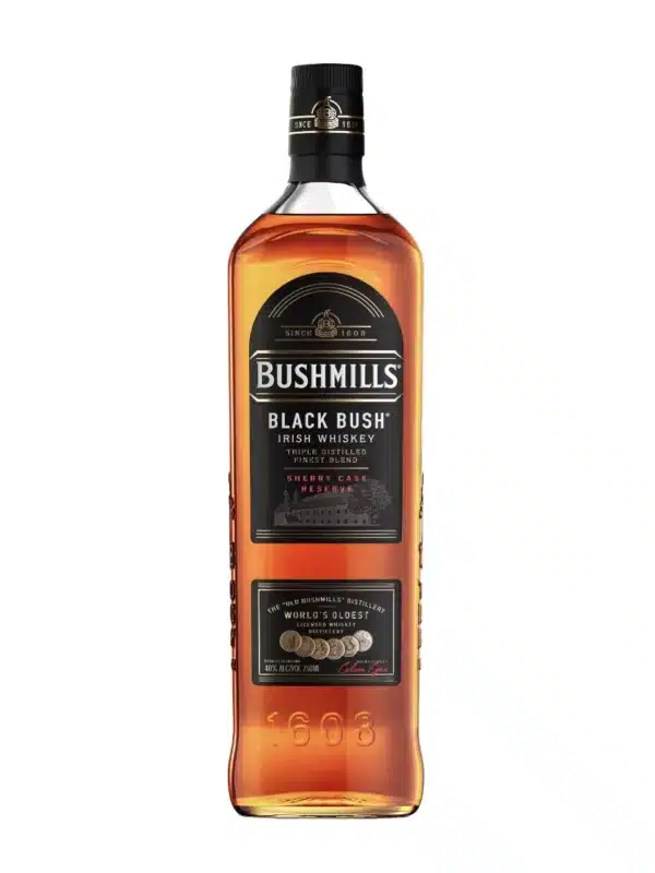 Immerse Yourself In The Heart Of Ireland With Bushmills Black Bush, A Whisky That Embodies The Essence Of Irish Craftsmanship.