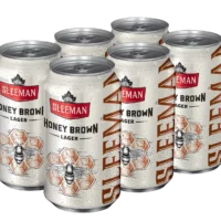 Sleeman Honey Brown 6 Pack Cans