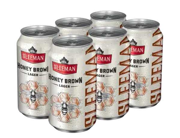 Sleeman Honey Brown 6 Pack Cans
