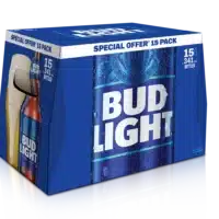 Bud Light 15 Pack Bottles