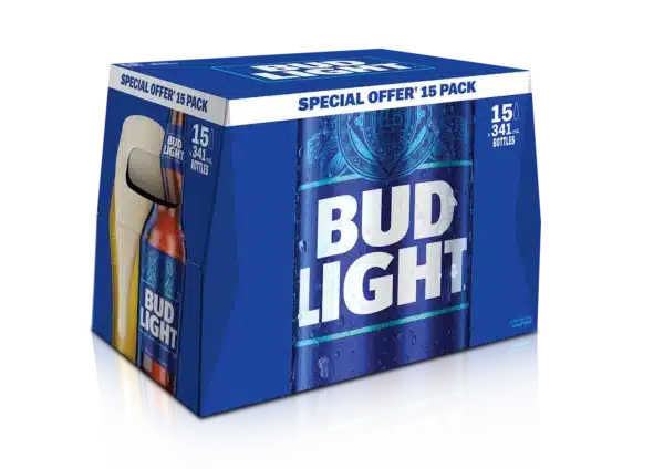 Bud Light 15 Pack Bottles