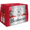Budweiser 15 Pack Bottles