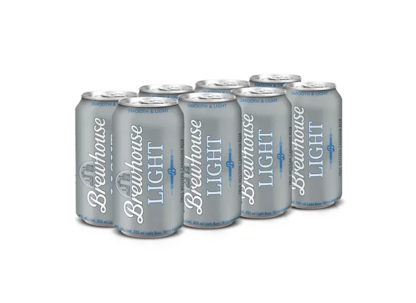 Brewhouse Light 8 Pack Cans