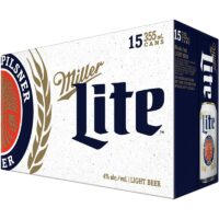 Miller Lite 15 Pack Cans