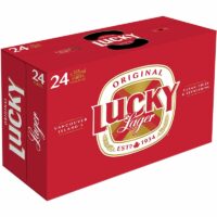 Lucky Lager 24 Pack Cans