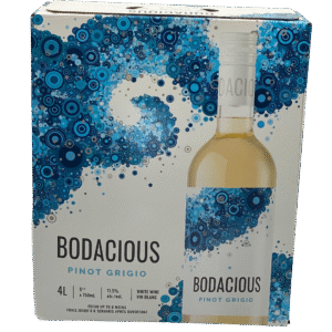 Bodacious Pinot Grigio 4 L Bag in Box