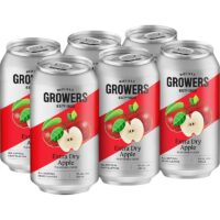 Growers Extra Dry Apple 6 Pack Cans