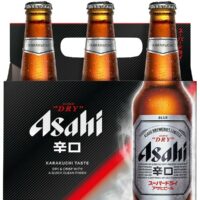 Asahi Super Dry 6 Pack Bottles