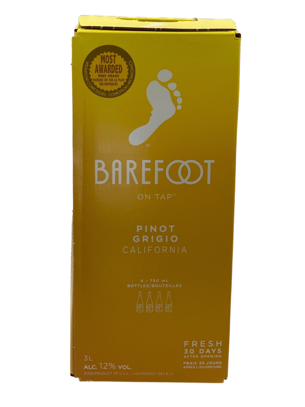 Barefoot Pinot Grigio 3 L Bag in Box