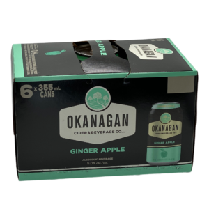 Okanagan Ginger Apple Cider 6 Pack Cans