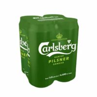 Carlsberg Danish Pils 4 Pack Cans
