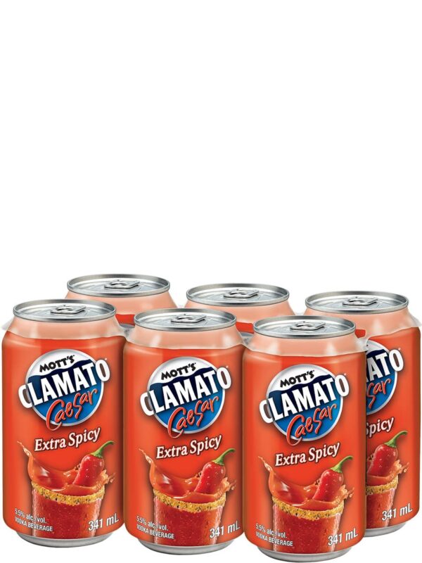 Mott'S Clamato Caesar Extra Spicy