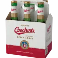 Czechvar Beer 6 Pack Bottles