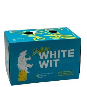 Banff Ave White Wit 6 Pack Cans