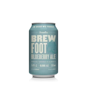 Brewsters Brewing Brewfoot Blueberry Ale 6 Pack Cans