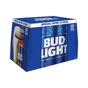 Bud Light 15 Pack Bottles