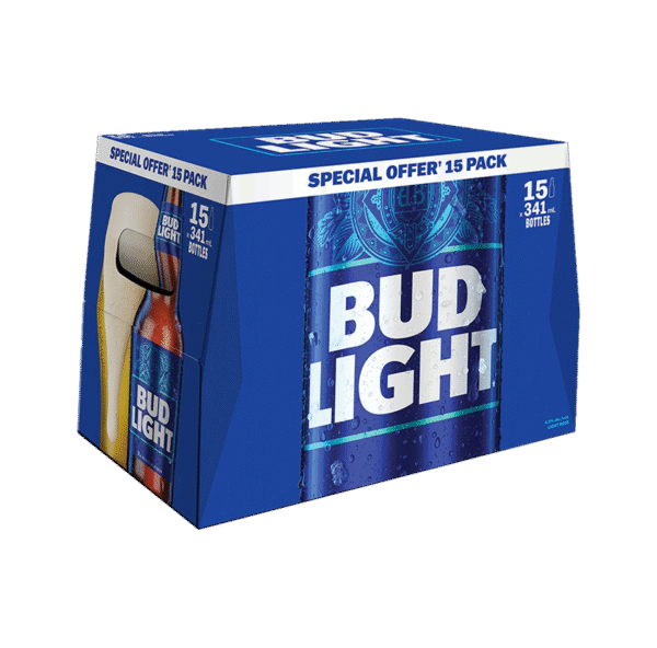 Bud Light 15 Pack Bottles