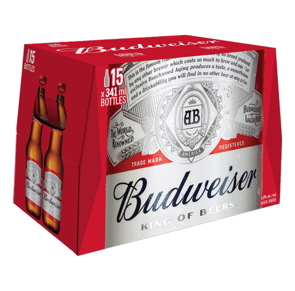 Budweiser 15 Pack Bottles