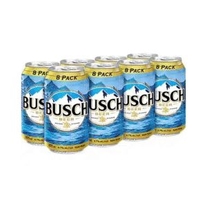 Busch Lager 8 Pack Cans