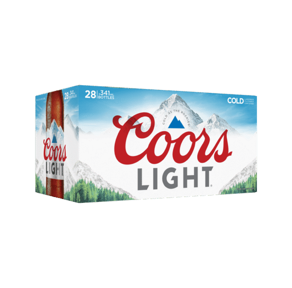 Coors Light 28 Pack Bottles