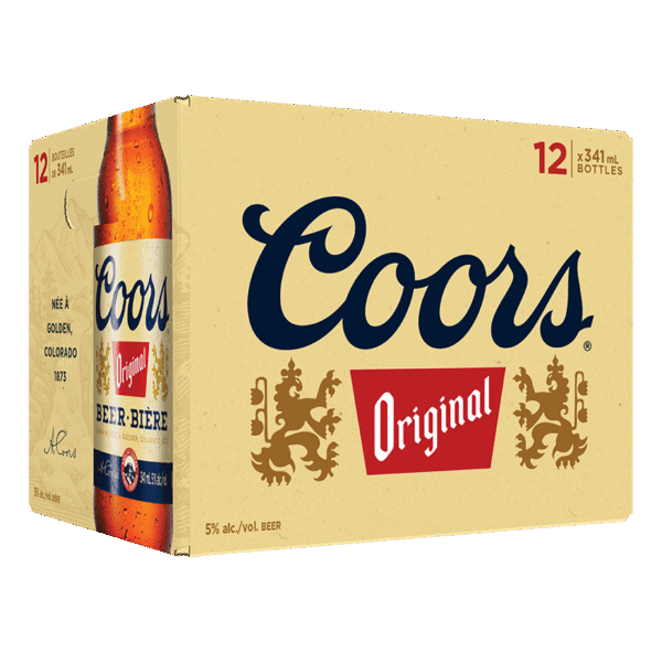Coors Original 12 Pack Bottles