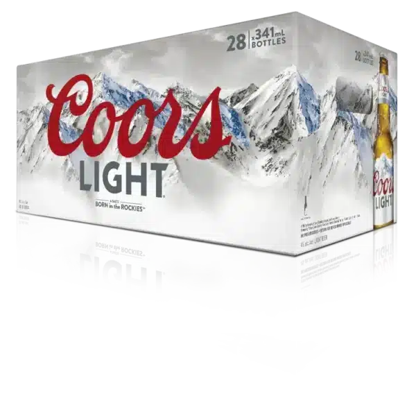 Coors Light 28 Pack Bottles