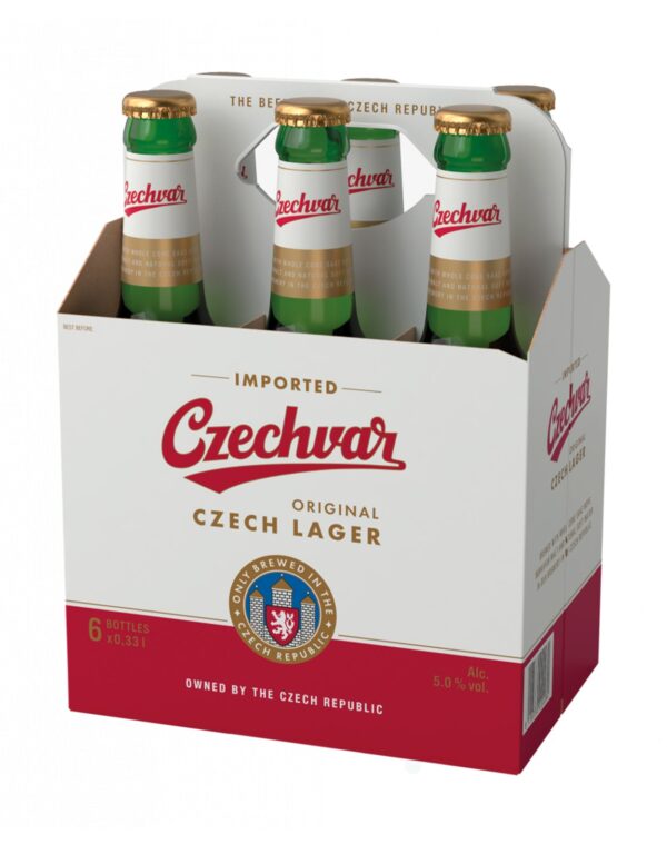 Czechvar Beer 6 Pack Bottles