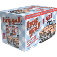 Hey Y'All Georgia Peach Hard Iced Tea 6 Pack Cans