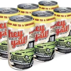 Hey Y'All Hard Iced Tea & Lemonade 6 Pack Cans